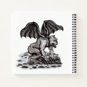Golem Gargoyle Notizblock (Rückseite)