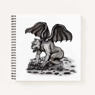 Golem Gargoyle Notizblock