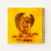 Golem Gargoyle Notizblock (Rückseite)