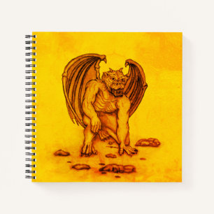 Golem Gargoyle Notizblock