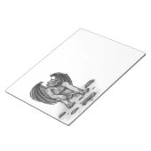 Golem Gargoyle Notizblock (angewinkelt)