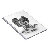 Golem Gargoyle Notizblock (Rechte Seite)