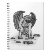 Golem Gargoyle Notizblock (Vorderseite)