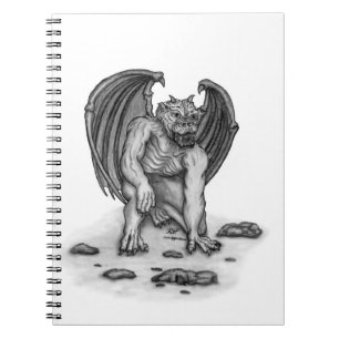 Golem Gargoyle Notizblock