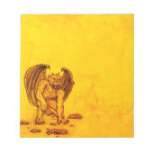 Golem Gargoyle Notizblock (Vorderseite)