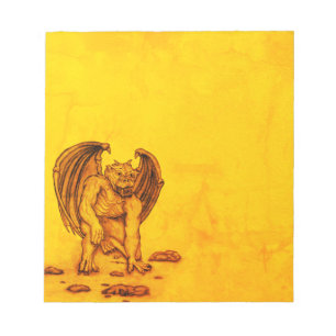 Golem Gargoyle Notizblock
