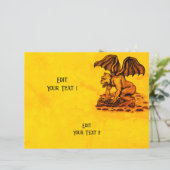 Golem Gargoyle Paper Sheet (Stehend Vorderseite)