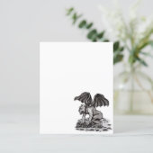 Golem Gargoyle Paper Sheet (Stehend Vorderseite)