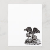 Golem Gargoyle Paper Sheet (Vorderseite)