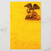 Golem Gargoyle Paper Sheet (Rückseite)
