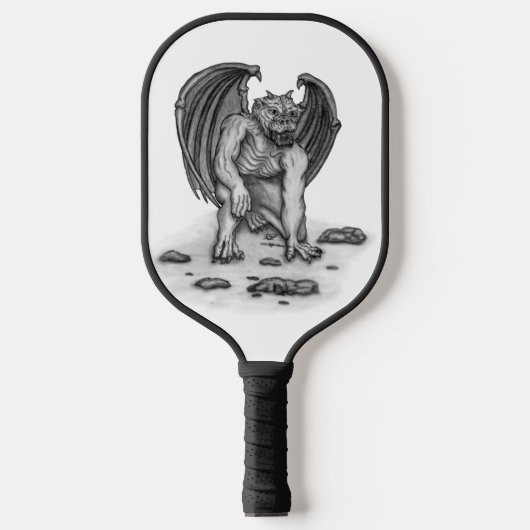 Golem Gargoyle Pickleball Schläger (Vorderseite)
