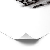 Golem Gargoyle Poster (Ecke)