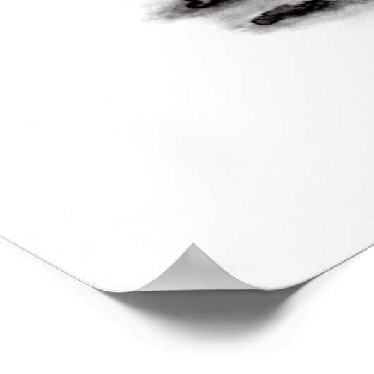 Golem Gargoyle Poster (Ecke)