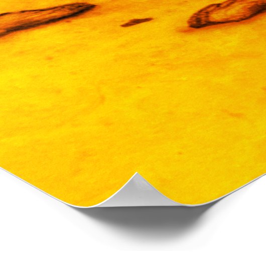 Golem Gargoyle Poster (Ecke)