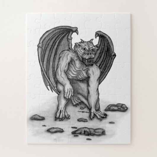 Golem Gargoyle Puzzle (Vertikal)