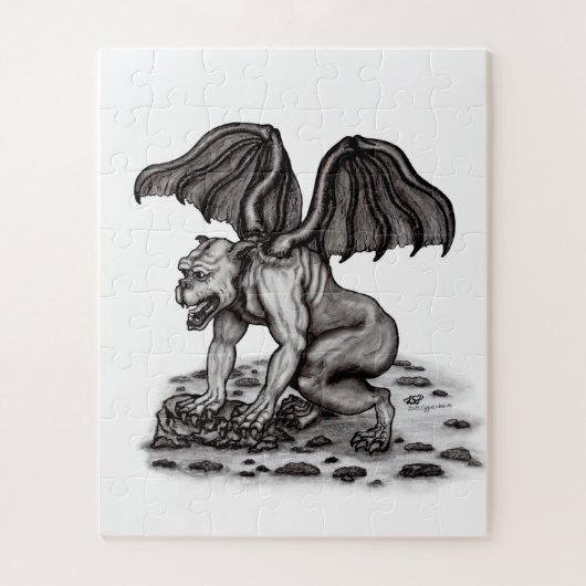 Golem Gargoyle Puzzle (Vertikal)