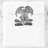 GOLEM Gargoyle Quadratischer Aufkleber (Tasche)