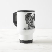 Golem Gargoyle Reisebecher (Vorderseite Links)