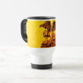 Golem Gargoyle Reisebecher (Vorderseite Links)