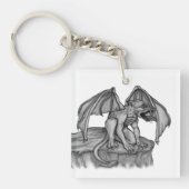 Golem Gargoyle Schlüsselanhänger (Vorderseite)