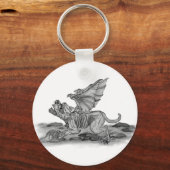 Golem Gargoyle Schlüsselanhänger (Vorderseite)