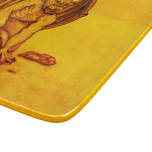 Golem Gargoyle Schneidebrett (Ecke)