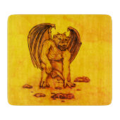 Golem Gargoyle Schneidebrett (Vorderseite)