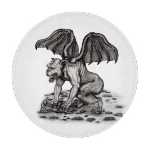 Golem Gargoyle Schneidebrett