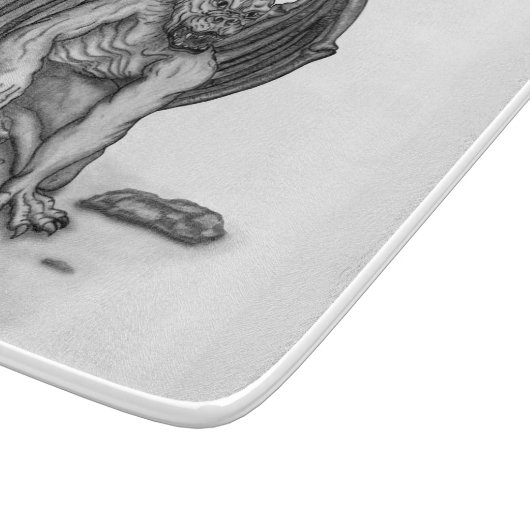 Golem Gargoyle Schneidebrett (Ecke)