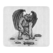 Golem Gargoyle Schneidebrett (Vorderseite)