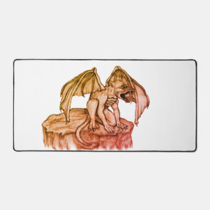 Golem Gargoyle Schreibtischunterlage