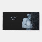 Golem Gargoyle Schreibtischunterlage (Vorderseite)