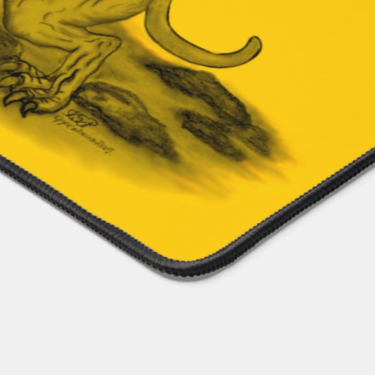 Golem Gargoyle Schreibtischunterlage (Ecke)