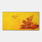 Golem Gargoyle Schreibtischunterlage (Vorderseite)