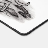 Golem Gargoyle Schreibtischunterlage (Ecke)