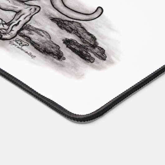 Golem Gargoyle Schreibtischunterlage (Ecke)