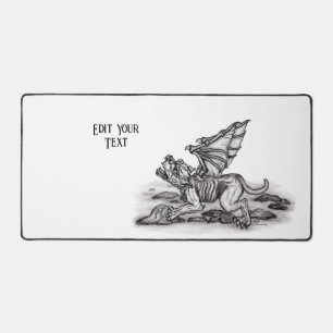 Golem Gargoyle Schreibtischunterlage