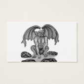 Golem Gargoyle , Schwarzweiß-Design (Rückseite)