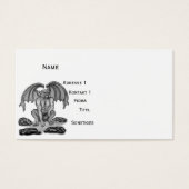 Golem Gargoyle , Schwarzweiß-Design (Vorderseite)