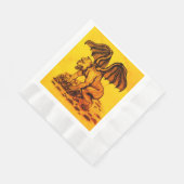 Golem Gargoyle Serviette (Ecke)