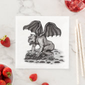 Golem Gargoyle Serviette (Beispiel)