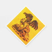 Golem Gargoyle Serviette (Ecke)
