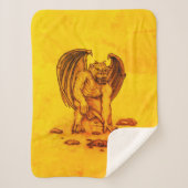 Golem Gargoyle Sherpadecke (Vorderseite)