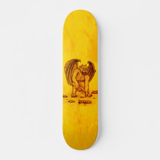 Golem Gargoyle Skateboard (Vorne)