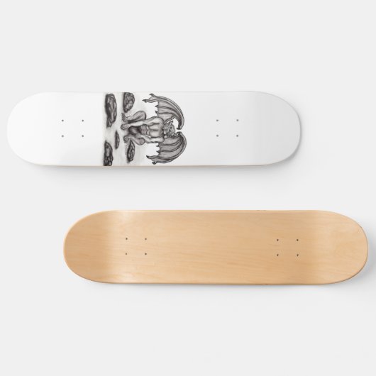 Golem Gargoyle Skateboard (Horizontal)
