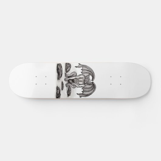 Golem Gargoyle Skateboard (Horizontal)