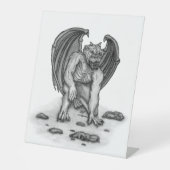 Golem Gargoyle Sockelschild (Vorderseite)