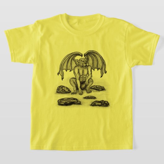 Golem Gargoyle T-Shirt (Ablage )