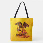 Golem Gargoyle Tasche (Vorderseite)