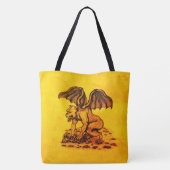 Golem Gargoyle Tasche (Rückseite)